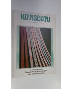 käytetty teos Kotiseutu 2/1988