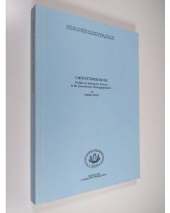 Kirjailijan Markku Kotilainen käytetty kirja Umstrittener Zeuge : studien zur Stellung des Gesetzes in der johanneischen Theologiegeschichte
