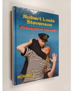 Kirjailijan Robert Louis Stevenson käytetty kirja Kidnappaus kannella
