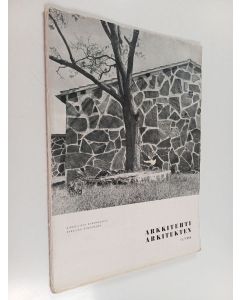 käytetty kirja Arkkitehti 11/1954