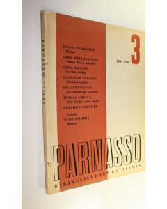 käytetty kirja Parnasso 1952 3