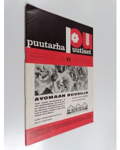 käytetty teos Puutarhauutiset 15/1967