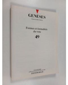 käytetty kirja Formes et formalitès du vote 49