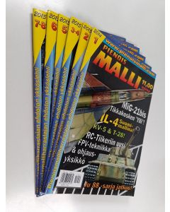 käytetty teos Pienoismalli vuosikerta 2015 (1-8)