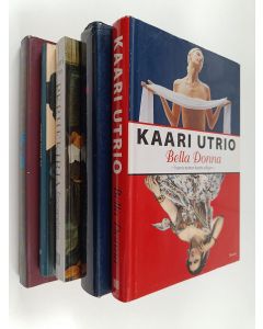 Kirjailijan Kaari Utrio käytetty kirja Kaari Utrio -paketti (5 kirjaa) : Venus : Naiskauneuden tarina ; Suomen naisen tie ; Perhekirja : Eurooppalaisen perheen historia ; Eevan tyttäret : Eurooppalaisen naisen, lapsen ja perheen historia ; Bella Donna : K