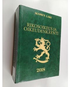 käytetty kirja Rikosoikeus ja oikeudenkäynti 2018