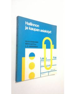 Kirjailijan Olavi Suikkanen käytetty kirja Hallinnon ja kaupan asiakirjat