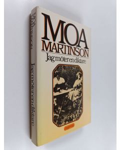 Kirjailijan Moa Martinson käytetty kirja Jag möter en diktare