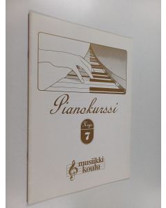 käytetty teos Pianokurssi kirje 7