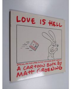 Kirjailijan Matt Groening käytetty kirja Love is Hell