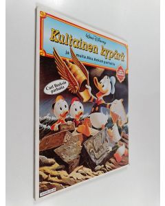 Kirjailijan Walt Disney käytetty kirja Kultainen kypärä ja muita Aku Ankan parhaita