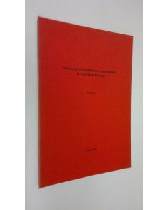 Kirjailijan Esa Ranta käytetty teos Structure of bumblebee communities in Northern Europe