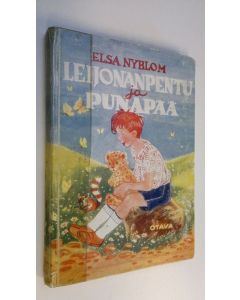 Kirjailijan Elsa Nyblom käytetty kirja Leijonanpentu ja Punapää