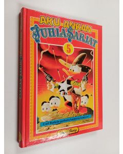 Kirjailijan Walt Disney & Carl Barks käytetty kirja Aku Ankan juhlasarjat 5