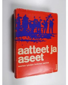 Kirjailijan Matti Hako käytetty kirja Aatteet ja aseet