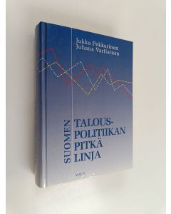 Kirjailijan Jukka Pekkarinen käytetty kirja Suomen talouspolitiikan pitkä linja