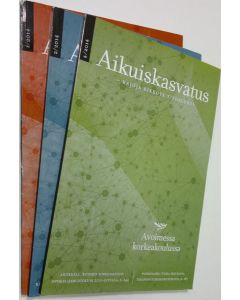 käytetty kirja Aikuiskasvatus 1-2,4/2014 (nro 3 puuttuu) : aikuiskasvatustieteellinen aikakauslehti