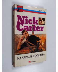 Kirjailijan Nick Carter käytetty kirja Kaappaus Togossa