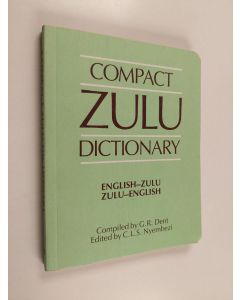 Kirjailijan Cyril Lincoln Sibusiso Nyembezi käytetty kirja Compact Zulu Dictionary - English-Zulu, Zulu-English