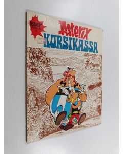 Kirjailijan Goscinny & Uderzo käytetty kirja Asterix Korsikassa