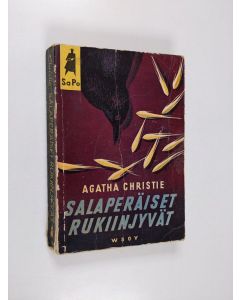 Kirjailijan Agatha Christie käytetty kirja Salaperäiset rukiinjyvät