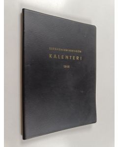 käytetty kirja Ulkoasianministeriön kalenteri 1966