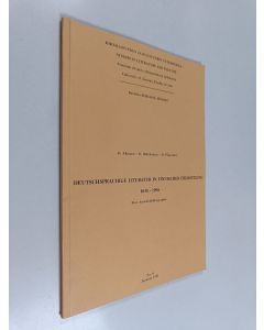 Kirjailijan Dietrich Assmann käytetty kirja Deutschsprachige Literatur in finnischer Übersetzung 1834-1990 : eine Auswahlbibliographie