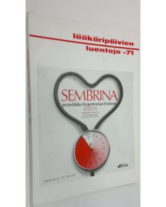 Tekijän Pekka Saarinen  käytetty kirja Lääkäripäivien luentoja -71