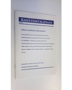 käytetty teos Kriittinen katsaus 2/1995