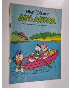 Kirjailijan Walt Disney käytetty teos Aku Ankka 14/1968