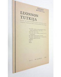 käytetty teos Luonnon tutkija n:o 2/1960