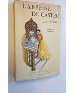 Kirjailijan Stendhal käytetty kirja L'Abbesse de Castro
