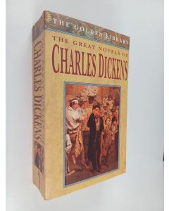 Kirjailijan Charles Dickens käytetty kirja Oliver Twist ; Hard times ; A Christmas carol ; A tale of two cities