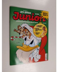 Kirjailijan Walt Disney käytetty teos Aku Ankka Juniori 12/2021