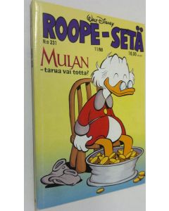 Kirjailijan Walt Disney käytetty kirja Roope-setä 11 / 1998 : Mulan : tarua vai totta