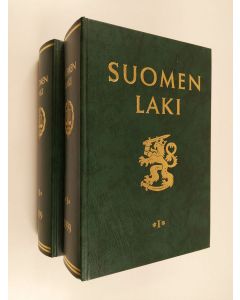 käytetty kirja Suomen laki 1999 1-2