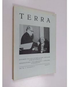 käytetty kirja Terra 2/1962 : Suomen maantieteellisen seuran aikakauskirja