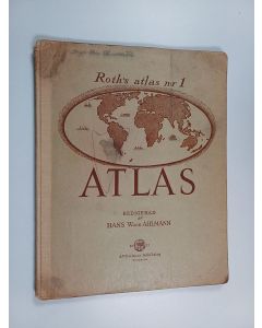 käytetty kirja Rothś atlas, Nr. 1 - För allmänna läroverken