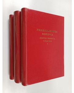 käytetty kirja Pharmacopoea Nordica : editio Fennica Vol. 1-3