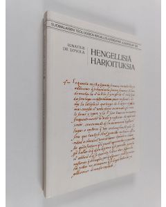 Kirjailijan Ignatius de Loyola käytetty kirja Hengellisiä harjoituksia
