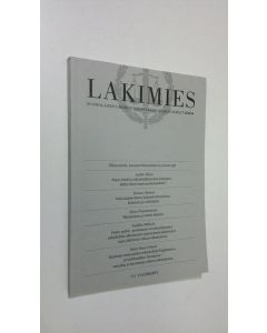 käytetty kirja Lakimies 7-8/2014
