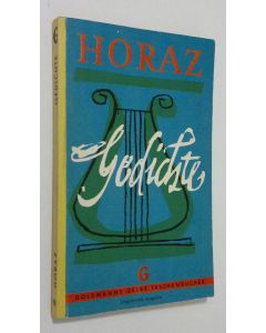 Kirjailijan Horaz käytetty kirja Gedichte