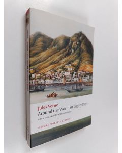 Kirjailijan Jules Verne käytetty kirja Around the World in Eighty Days