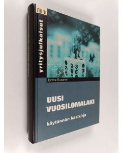 Kirjailijan Jorma Rusanen käytetty kirja Uusi vuosilomalaki : käytännön käsikirja