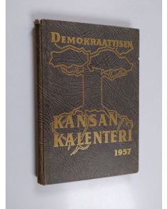 käytetty kirja Demokraattisen kansan kalenteri 1957
