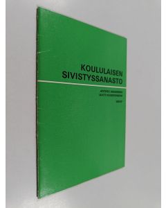 käytetty teos Koululaisen sivistyssanasto