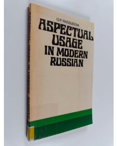 Kirjailijan Ol'ga Petrovna Rassudova käytetty kirja Aspectual usage in modern Russian