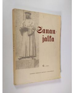 käytetty kirja Sananjalka 6 : 1964 : Suomen kielen seuran vuosikirja