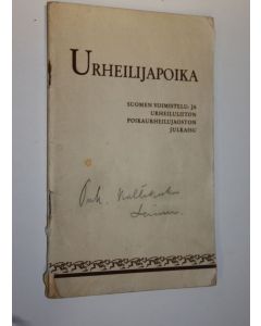 käytetty teos Urheilijapoika