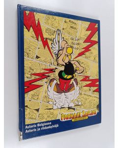 Kirjailijan Albert Uderzo & Rene Goscinny käytetty kirja Asterix Belgiassa ; Asterix ja riidankylväjä